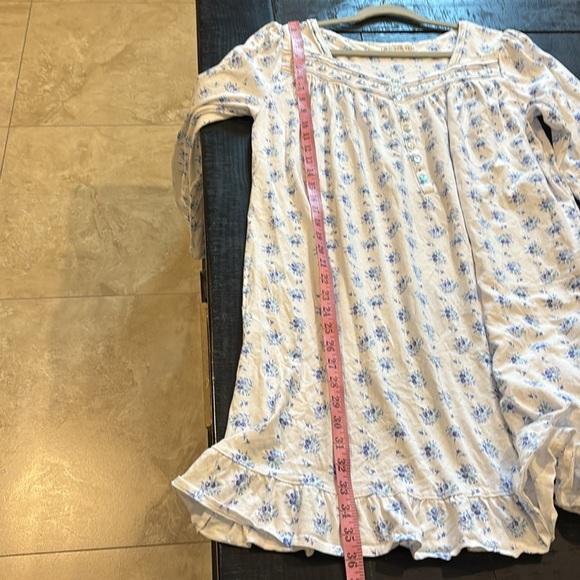 Eileen West Floral 100% Cotton Long Sleeve Romantic Nightgown XL - Picture 9 of 11